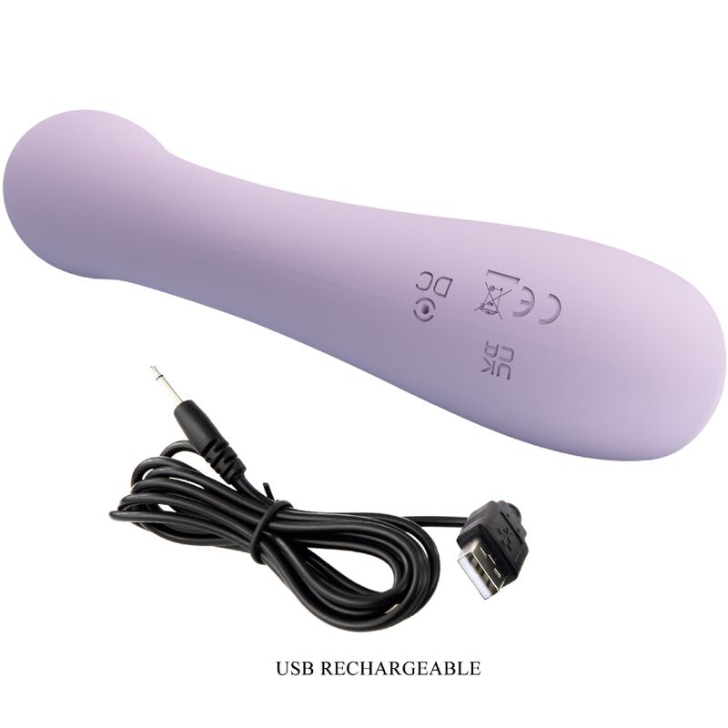 PRETTY LOVE - VIBRADOR ROSOLYN RABBIT 10 VIBRAÇÕES ROXO - Image 5