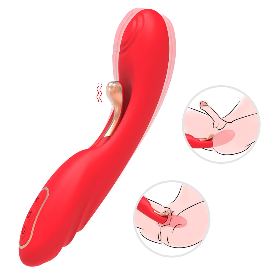 ARMONY - VIBRADOR COM LÍNGUA OSCILANTE VERMELHO - Image 2