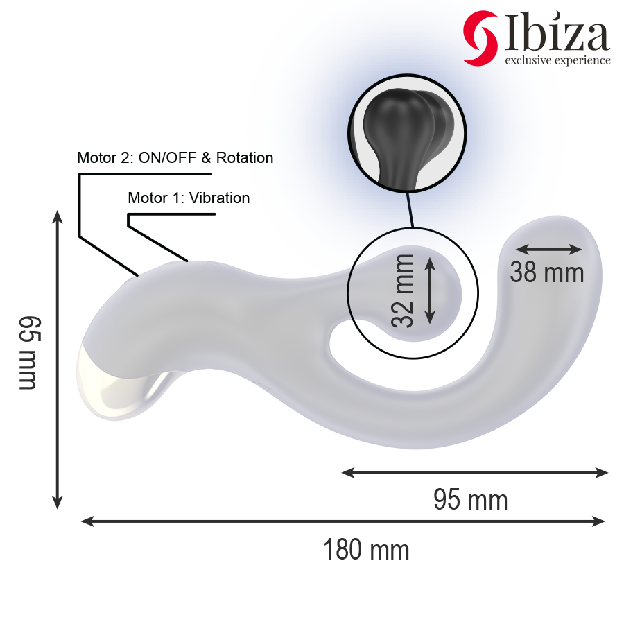 IBIZA - ESTIMULADOR VIBRATÓRIO E ROTATIVO - Image 5