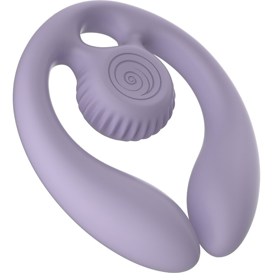 SNAIL VIBE - GIZI DUO ESTIMULADOR DE CASAIS COM CONTROLE REMOTO LILACS - Image 2