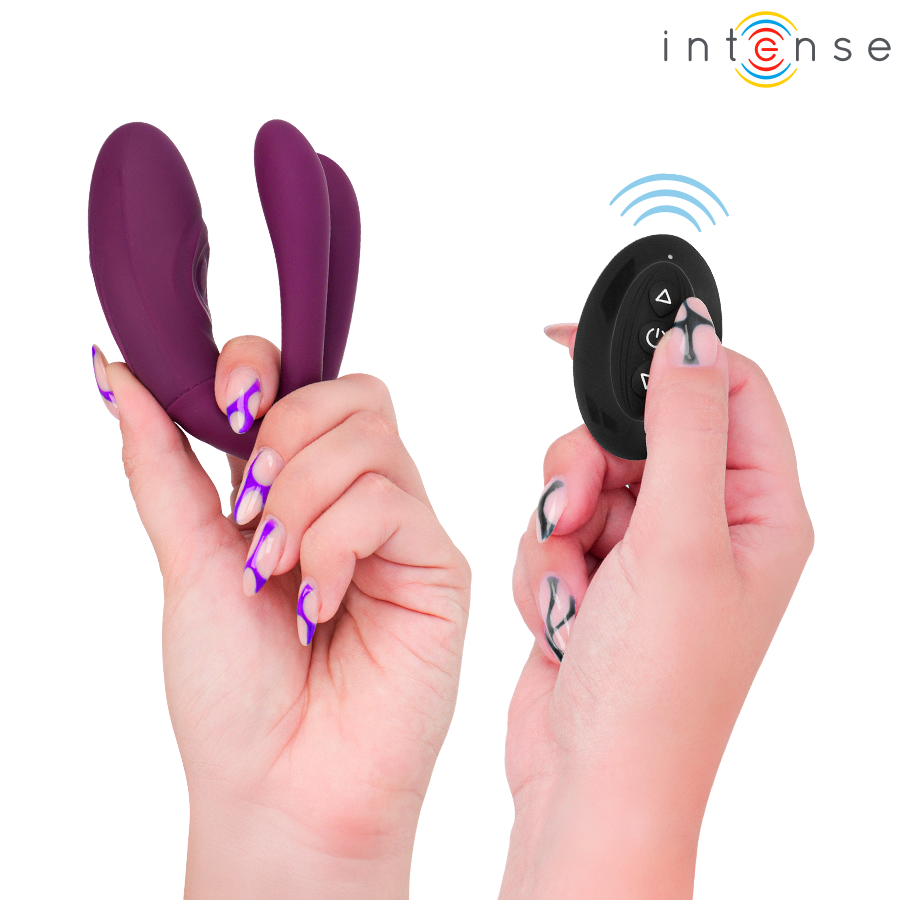 INTENSE - SANDRA ESTIMULADOR DE TOQUE E VIBRAÇÃO COM CONTROLE REMOTO - Image 4
