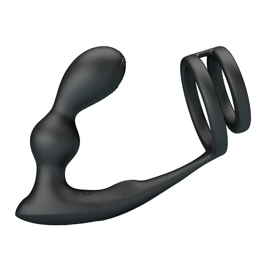 MR PLAY - PLUG ANAL VIBRATÓRIO COM ANEL PENIANO E CONTROLE REMOTO - Image 4