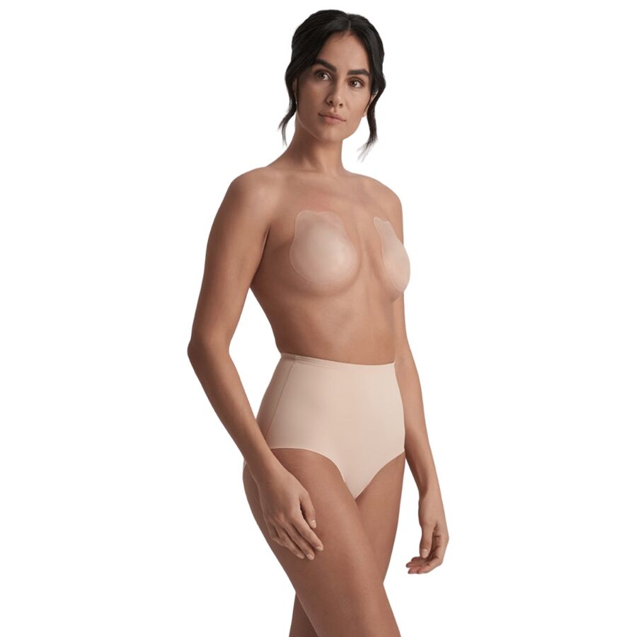 BYE-BRA - RABBIT COPAS DE SILICONA BEIGE TALLA XL - Image 2