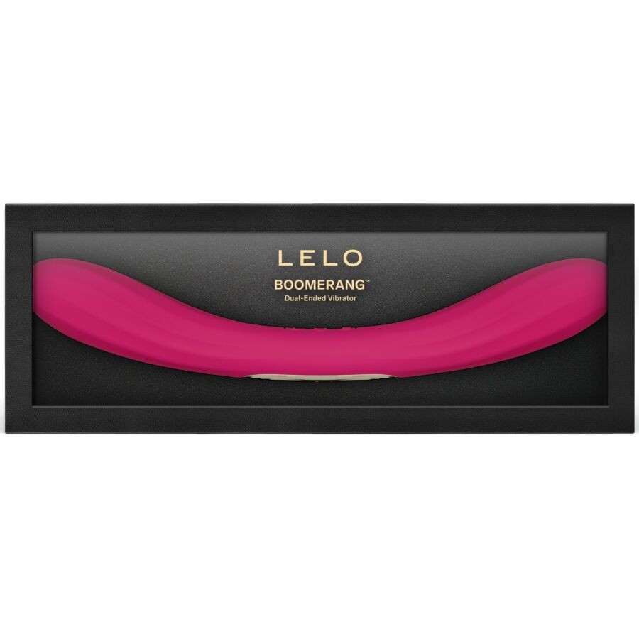 LELO - BOOMERANG VIBRADOR DE PONTA DUPLA CEREJA - Image 4