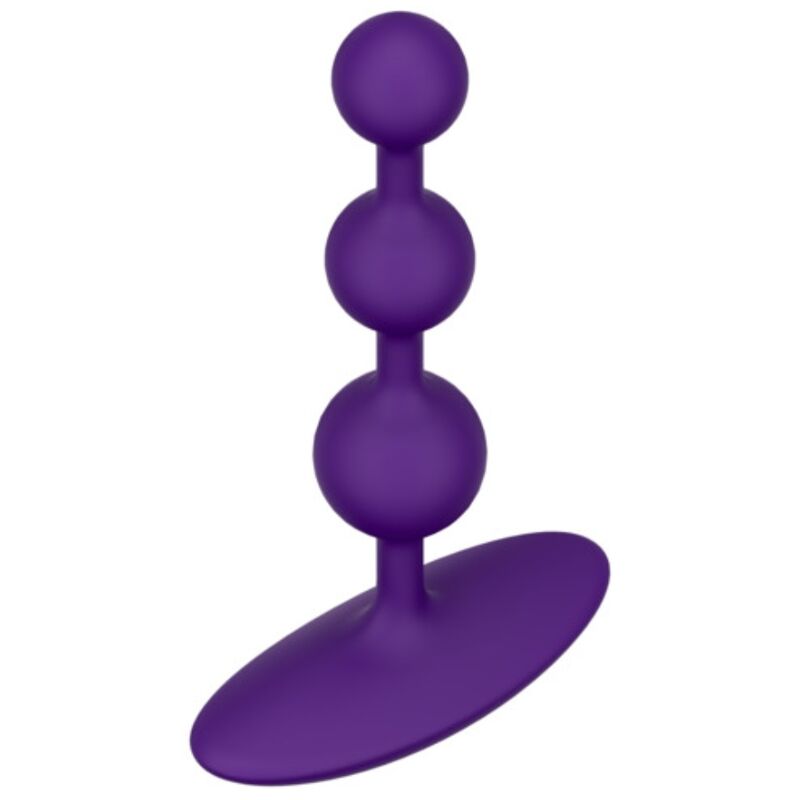ROMP - AMP CONTAS ANAL DE SILICONE FLEXÍVEIS ROXAS 12,5 CM ROXAS - Image 2