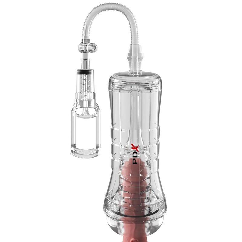 PDX ELITE - VIEWTUBE VAC XXL TRANSPARENTE STROKER COM BOMBA DE SUCÇÃO 27,3 CM - Image 3