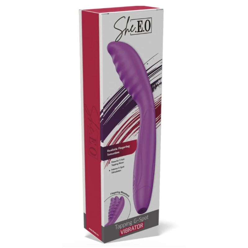 SHE.E.O - VIBRADOR ROXO PARA ESTIMULAÇÃO DO PONTO G - Image 5