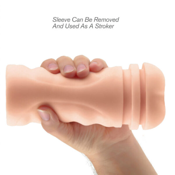 EXTREME TOYZ - PIPEDREAM MEGA GRIP VAGINA MASTURBADOR VIBRADOR - Image 4