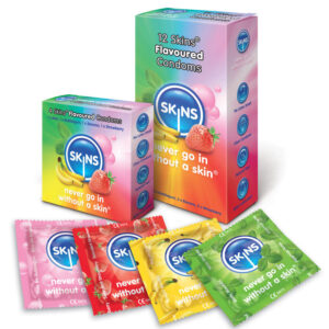 SKINS - CONDOMÍNIO SABORES PARA PELE 12 PACK