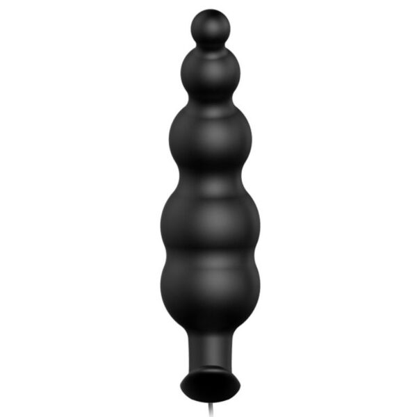 PRETTY LOVE - PLUG ANAL ESTIMULAO EXTRA DE SILICONE E 12 MODOS DE VIBRAO PRETO - Image 2