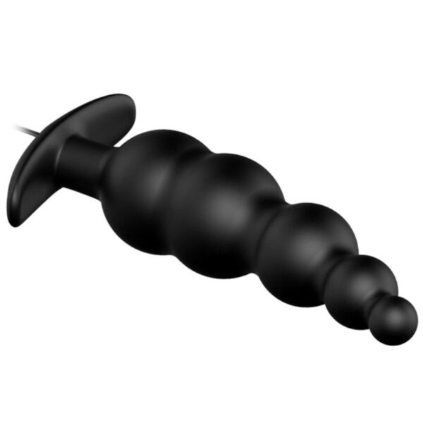 PRETTY LOVE - PLUG ANAL ESTIMULAO EXTRA DE SILICONE E 12 MODOS DE VIBRAO PRETO - Image 4