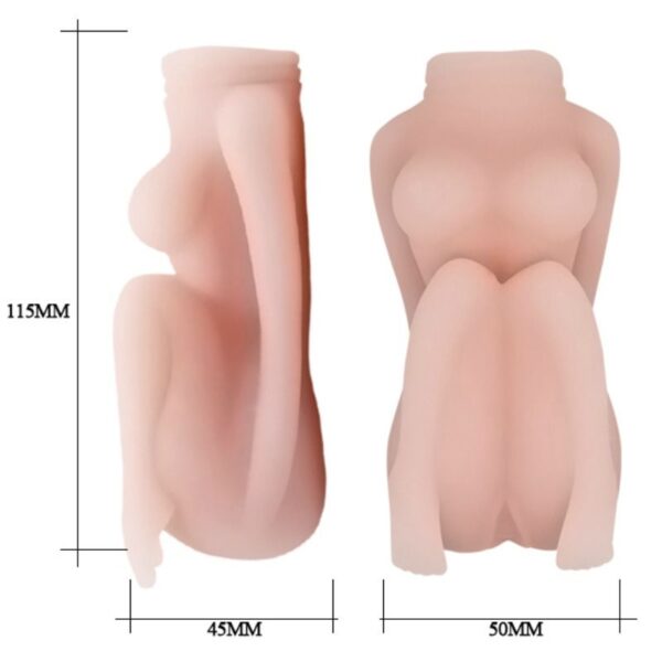 BAILE - TENTAO PAIXO SENHORA MASCULINA MINIMASTURBADOR SNUG FIT PUSSY - Image 4