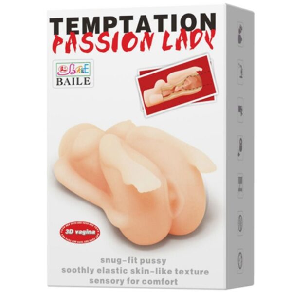 BAILE - TENTAO PAIXO SENHORA MASCULINA MINIMASTURBADOR SNUG FIT PUSSY - Image 5