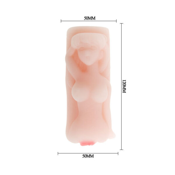 BAILE - TENTAO PAIXO SENHORA FEMININO TORSO MASCULINO MINI MASTURBADOR - Image 4