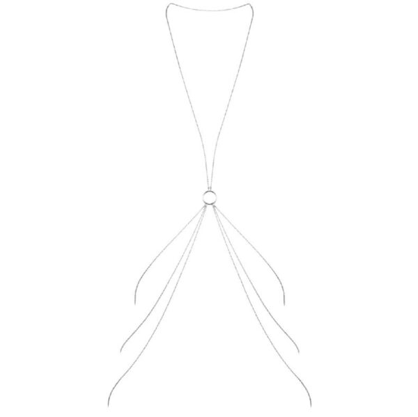 BIJOUX - MAGNIFIQUE CORRENTES DE METAL PARA O CORPO 8 PRATA - Image 3
