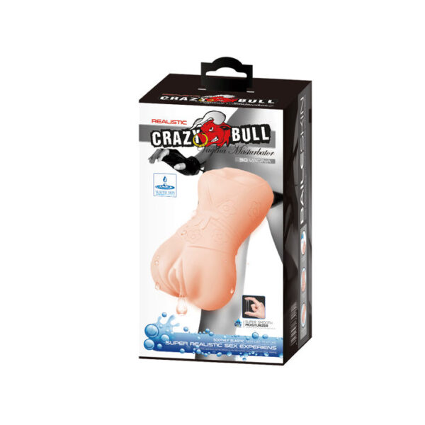CRAZY BULL - MASTURBADOR DE PELE DE GUA VAGINA MODELO 4 - Image 5