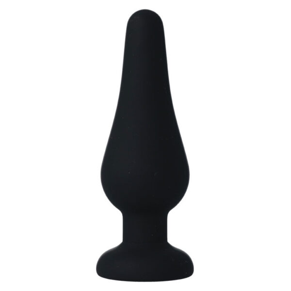 INTENSE - PLUG ANAL PIPO M SILICONE PRETO 11 CM - Image 2