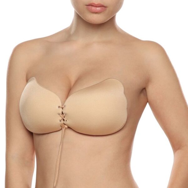 BYE-BRA - LACE-IT APRIMORAMENTO PUSH-UP BEIGE COPO D - Image 3