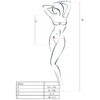 PASSION - WOMAN BS035 BODYSTOCKING PRETO TAMANHO ÚNICO - Image 3
