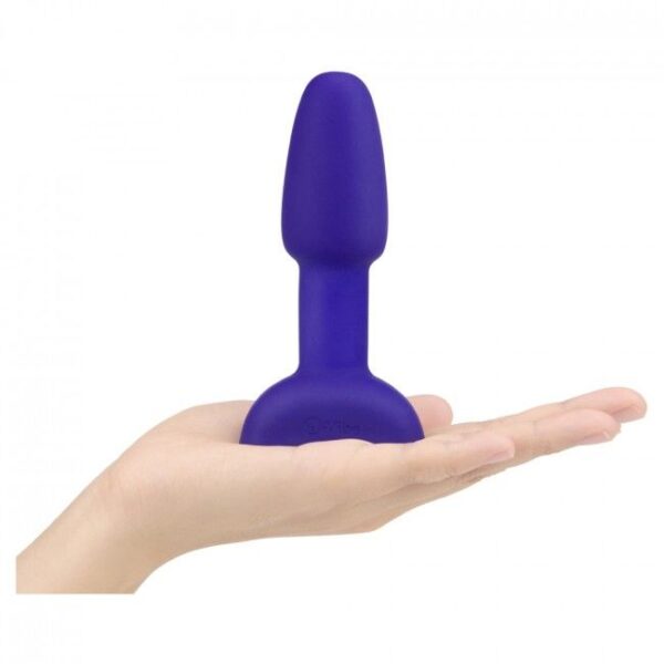 B-VIBE - RIMMING CONTROLE REMOTO PLUG ANAL PETITE LILAC - Image 3