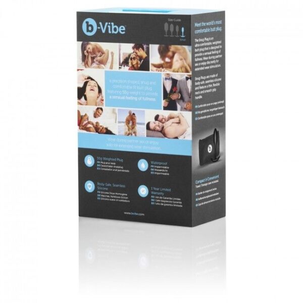 B-VIBE - PLUG SNUG 1 PRETO - Image 4