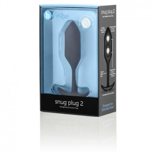 B-VIBE - PLUG ANAL SNUG 2 PRETO - Image 4