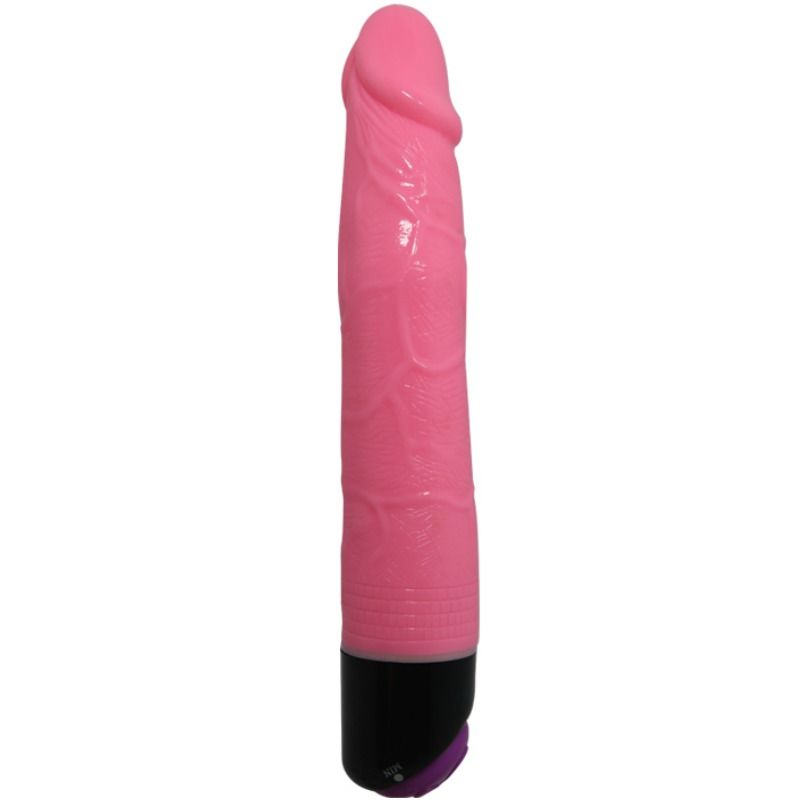 BAILE - VIBRADOR SEXO REALISTA COLORIDO ROSA 23 CM - Image 3