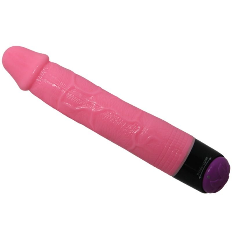 BAILE - VIBRADOR SEXO REALISTA COLORIDO ROSA 23 CM - Image 4