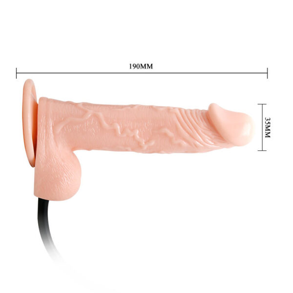 BAILE - DILDO VIBRANTE E INFLVEL REALISTA - Image 4