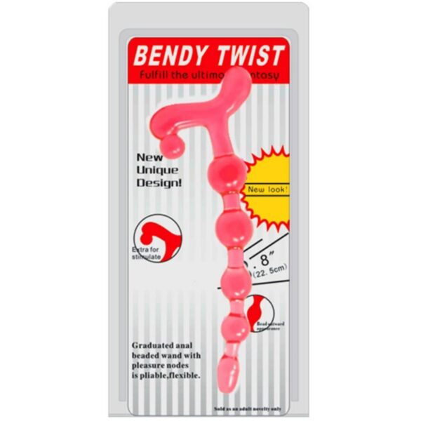 BAILE - BOLAS ANAIS VERMELHAS BENDY TWIST - Image 4
