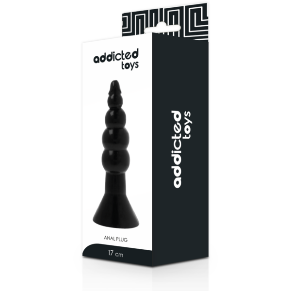ADDICTED TOYS - PLUG ANAL 17 CM PRETO - Image 4