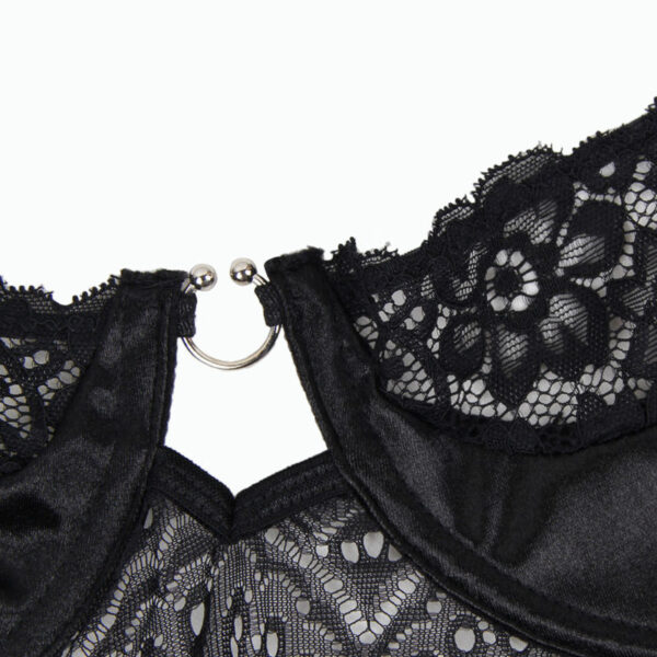 SUBBLIME - CORSET CORSET E CORREIA PRETA S / M - Image 5