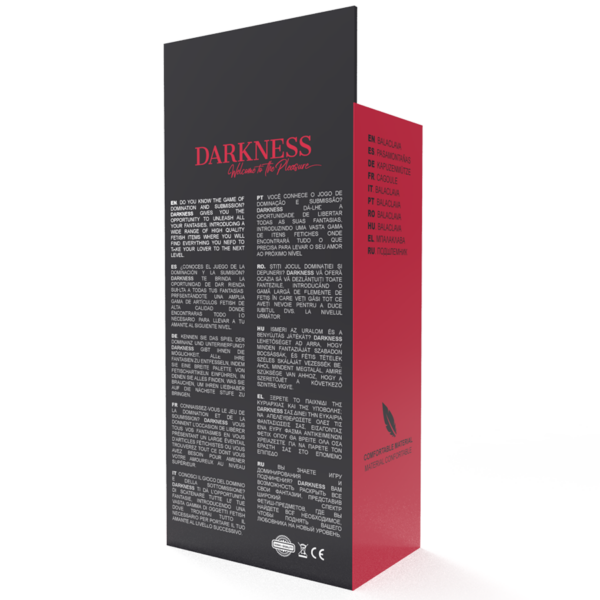 DARKNESS - MSCARA DE SUBMISSO PRETA - Image 4