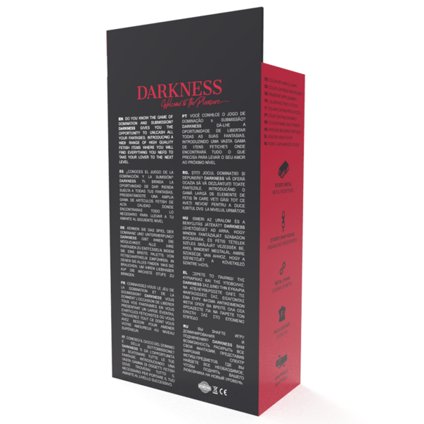 DARKNESS - COLAR COM GRAMPOS DE BICO PRETO - Image 5