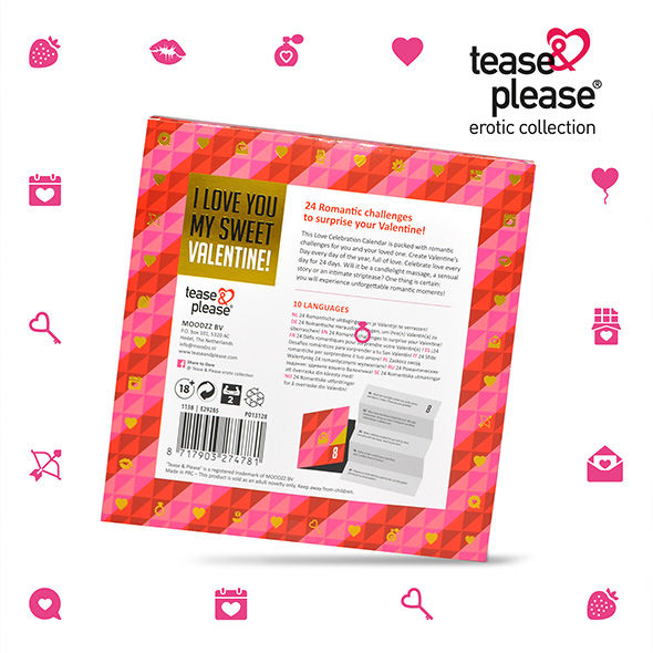 TEASE  PLEASE - CALENDRIO DO ADVENTO DO VALENTIM