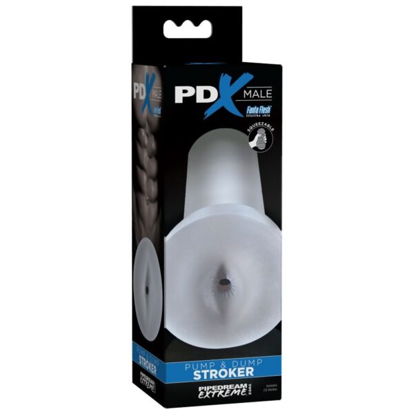 PDX MALE - BOMBA E STROKER DE DUMP - CLEAR - Image 2