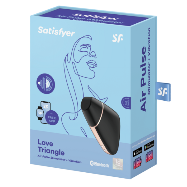 SATISFYER LOVE TRIANGLE ESTIMULADOR Y VIBRADOR - BLANCO - Image 4