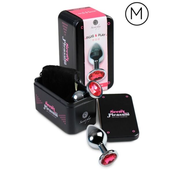 SECRETPLAY - PLUG ANAL FÚCSIA 8 CM - Image 2