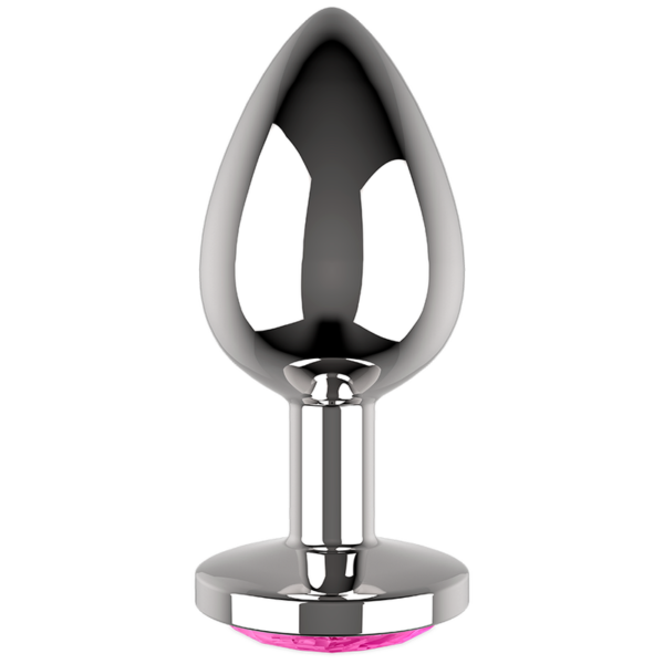 COQUETTE CHIC DESIRE - ANAL PLUG METAL COR ROSA TAMANHO L 4 X 9 CM - Image 5