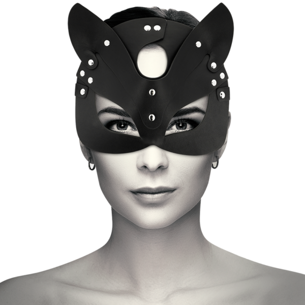 COQUETTE CHIC DESIRE - MSCARA DE COURO VEGANO COM ORELHAS DE GATO - Image 2