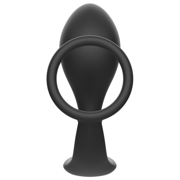 ADDICTED TOYS - PLUG ANAL COM ANEL DE SILICONE PRETO - Image 4