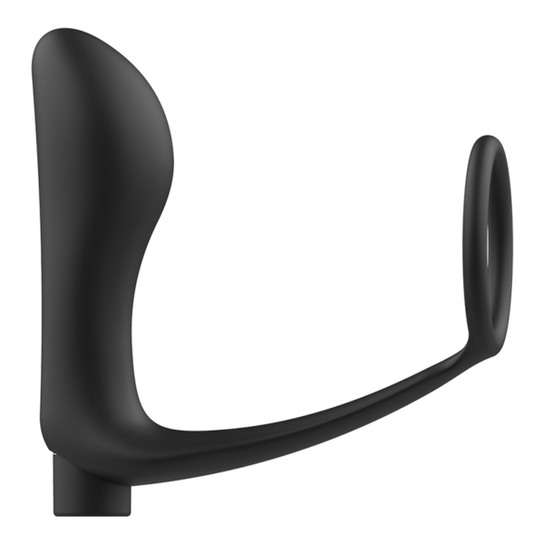 ADDICTED TOYS - ANEL DE PÊNIS COM CONTROLE REMOTO PLUG ANAL PRETO RECARREGVEL - Image 4