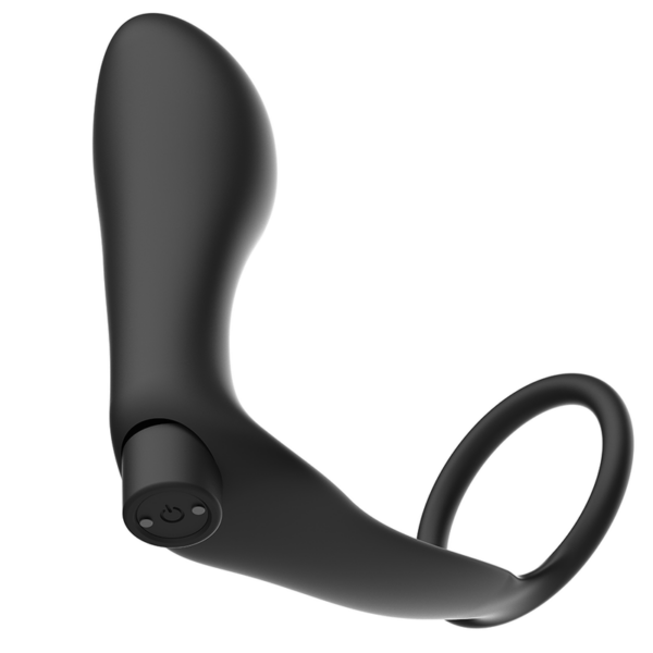 ADDICTED TOYS - ANEL DE PÊNIS COM CONTROLE REMOTO PLUG ANAL PRETO RECARREGVEL - Image 5